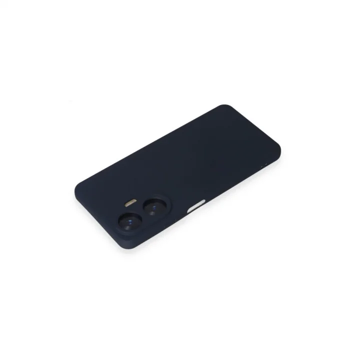 BUĞZ Realme C55 Kılıf Nano İçi Kadife Silikon - Lacivert