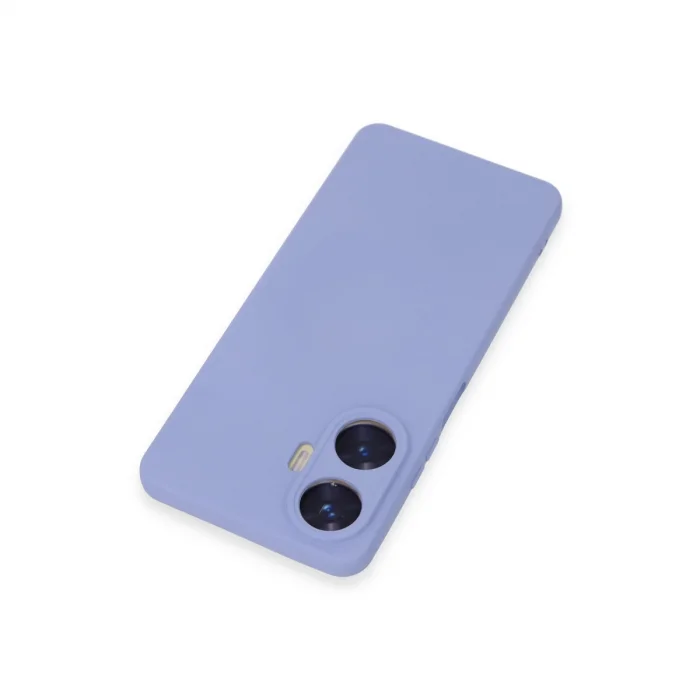 BUĞZ Realme C55 Kılıf Nano İçi Kadife Silikon - Lila