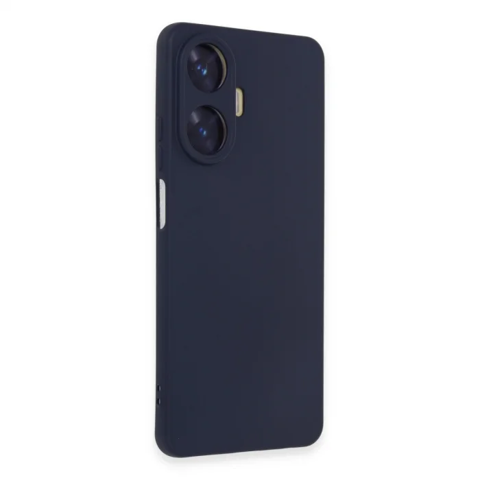 BUĞZ Realme C55 Kılıf Nano İçi Kadife Silikon - Mor