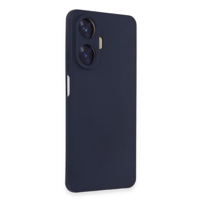 BUĞZ Realme C55 Kılıf Nano İçi Kadife Silikon - Mor