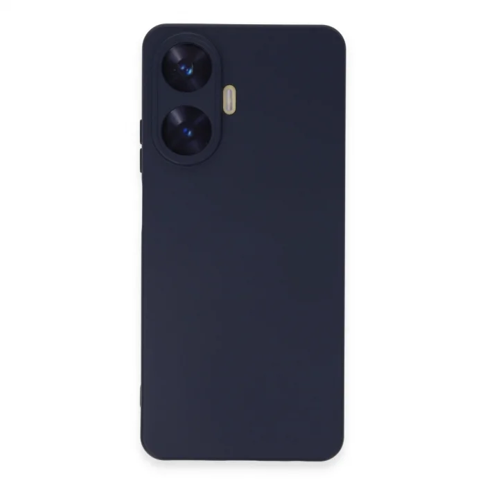 BUĞZ Realme C55 Kılıf Nano İçi Kadife Silikon - Mor