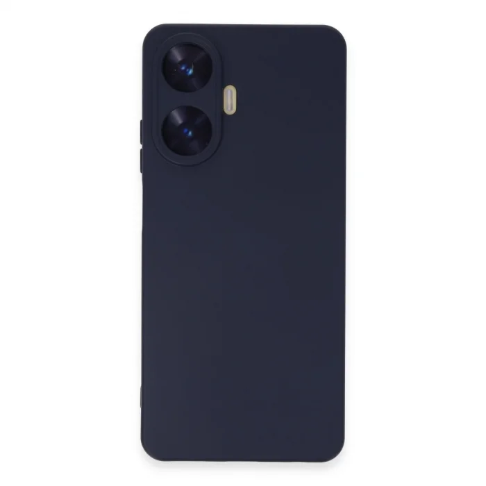 BUĞZ Realme C55 Kılıf Nano İçi Kadife Silikon - Mor