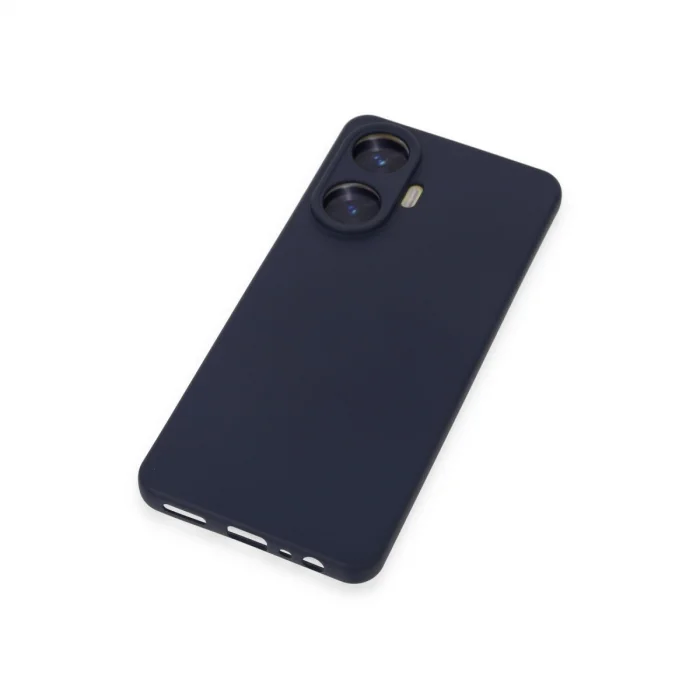 BUĞZ Realme C55 Kılıf Nano İçi Kadife Silikon - Mor