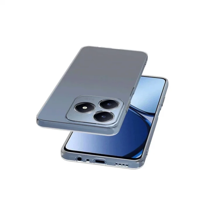 BUĞZ Realme C61 Kılıf Lüx Şeffaf Silikon