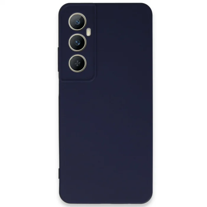 BUĞZ Realme C65 Kılıf First Silikon - Lacivert