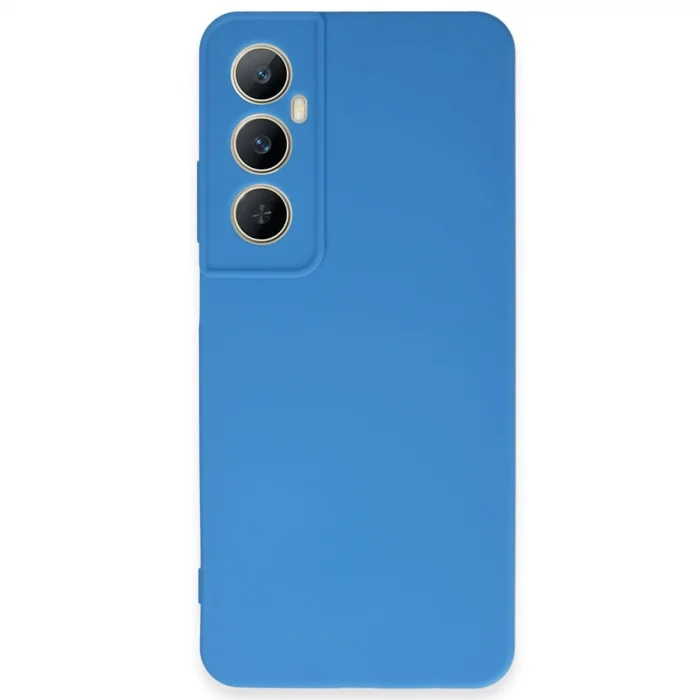 BUĞZ Realme C65 Kılıf First Silikon - Mavi