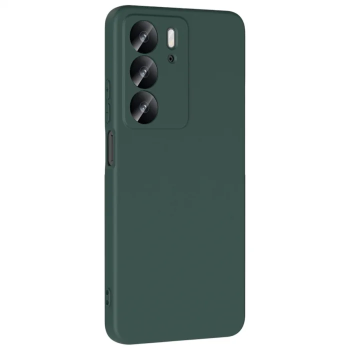 BUĞZ Realme C75 4g First Silikon - Koyu Yeşil