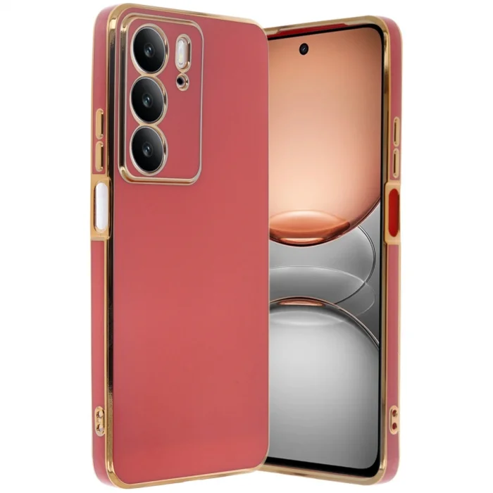 BUĞZ Realme C75 4g Kılıf Volet Silikon - Kırmızı