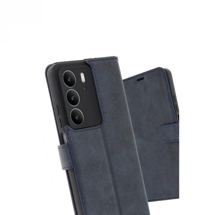 BUĞZ Realme C75 4g Trend S Plus Kapaklı Kılıf - Lacivert