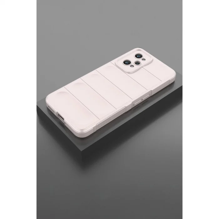 BUĞZ Realme Gt2 5g Kılıf Optimum Silikon - Krem