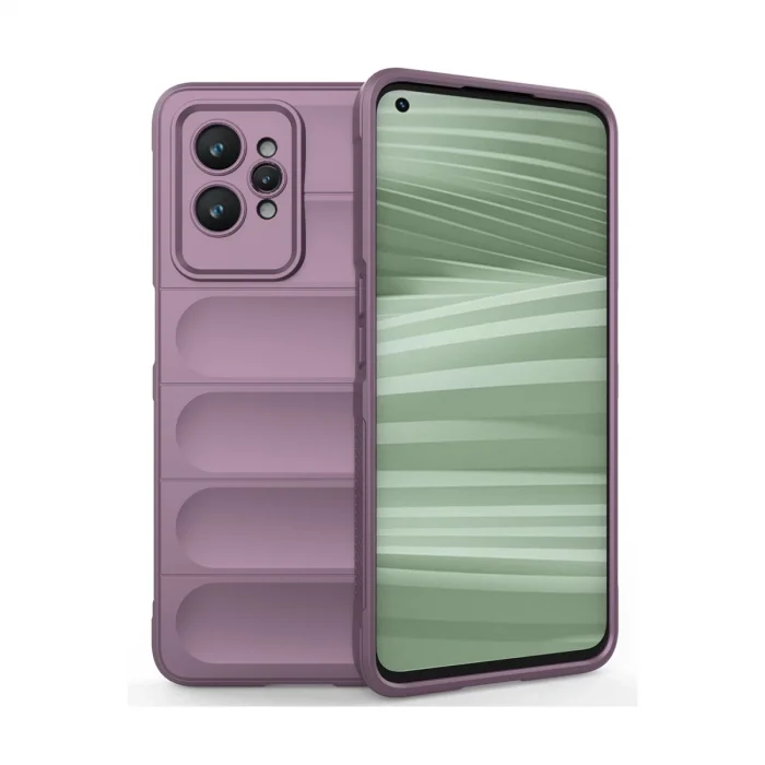 BUĞZ Realme Gt2 Pro 5g Kılıf Optimum Silikon - Mor