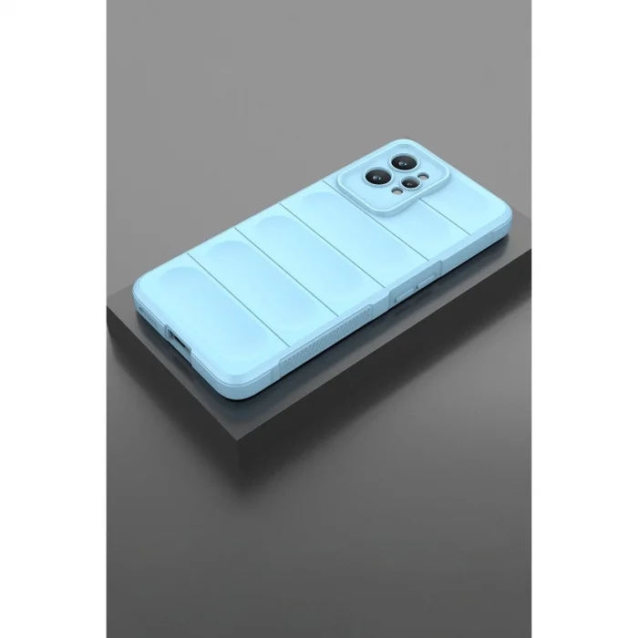 BUĞZ Realme Gt2 Pro 5g Kılıf Optimum Silikon - Sky Blue