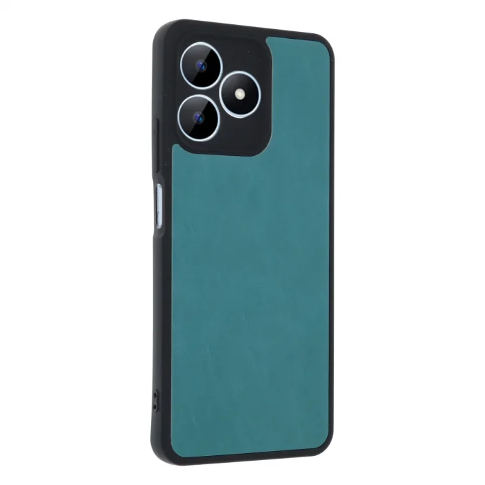 BUĞZ Realme Note 50 4g Kılıf Aras Deri Kapak - Açık Yeşil