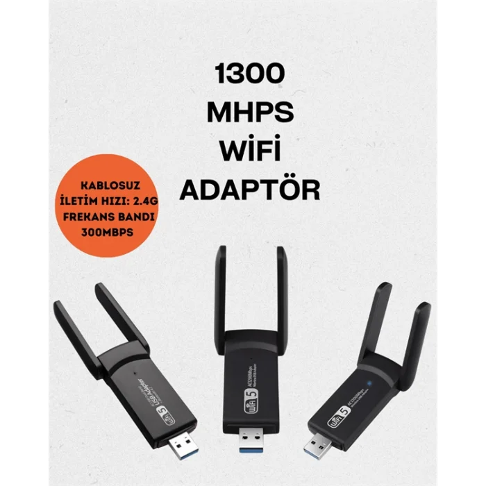 BUĞZ Realtek Chipsetli 5G Destekli Yüksek Hızlı Ağ Adaptörü - BUĞZ