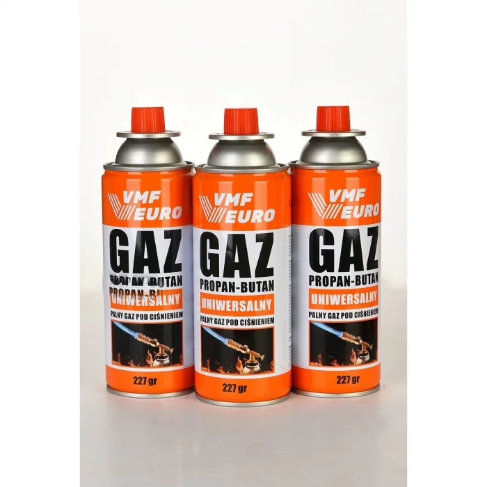 BUĞZ Remtas Vmf Eurogaz Kamp Ocak Gazı Valfli Kartuş 227gr - 3 Adet