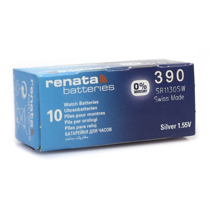 BUĞZ Renata 390 Sr1130sw 1.55v Alkalin Saat Pili 10 Adet