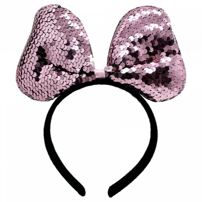  Renk Değiştiren Pullu Fiyonk Parti Tacı Pembe Gümüş