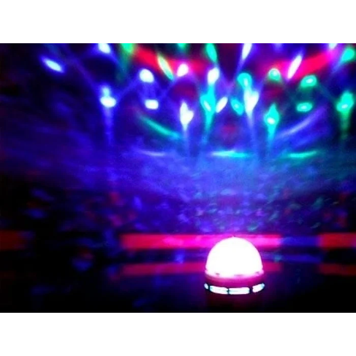 BUĞZ Renkli Led Döner Başlıklı Disko Ampulü