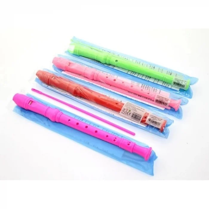  Renkli Plastik Flüt