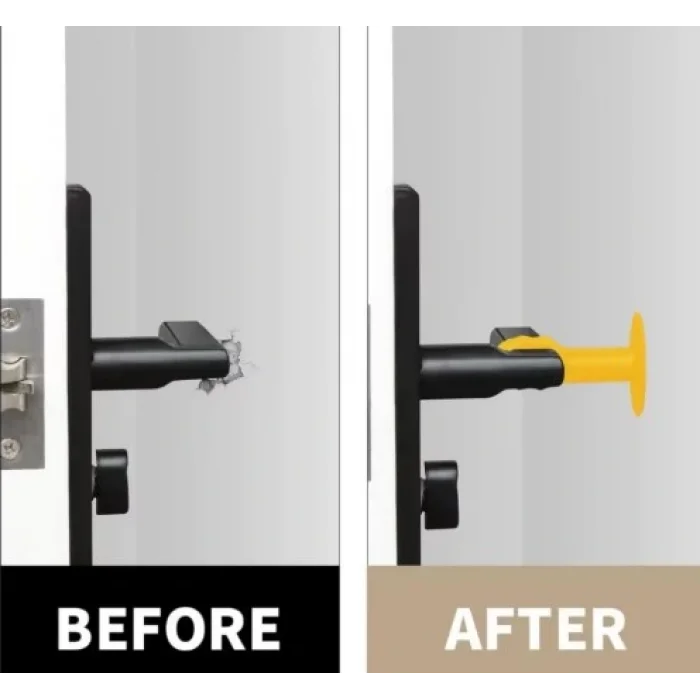 BUĞZ Renkli Vantuzlu Geçmeli Kapı Kolu Stoper 4lü Set