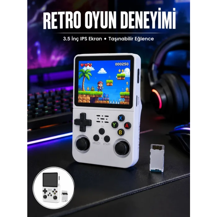 BUĞZ Retro El Konsolu – Gelişmiş Donanım ve Özelleştirilebilir Yazılım Yapısı Yeni Nesil