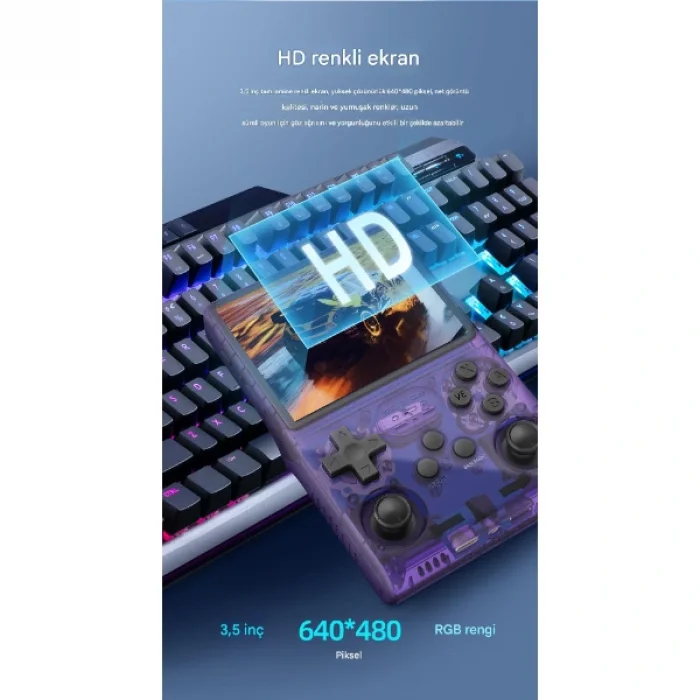 BUĞZ Retro Oyun El Konsolu R40S Pro