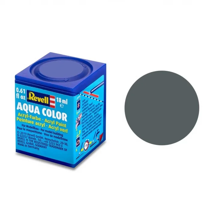  Revell 77 - Aqua Color Matt Dust Grey - Mat Boya- 18 ml