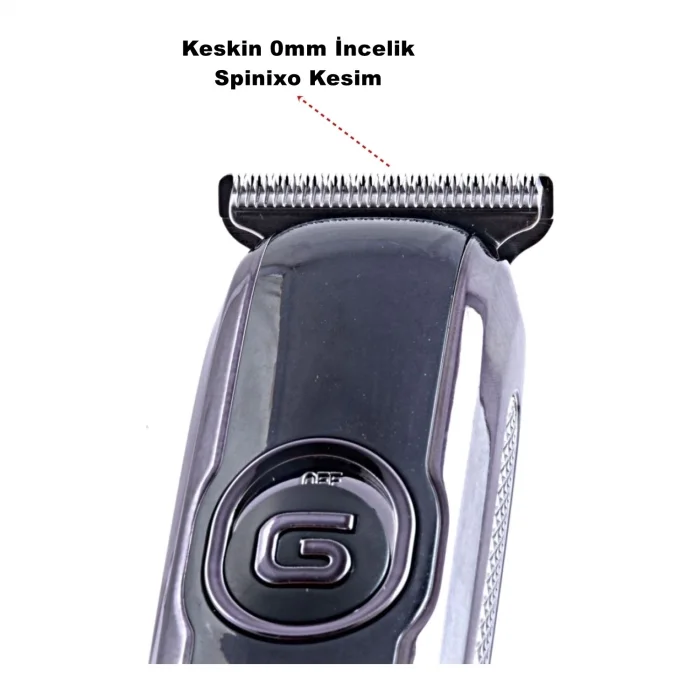  Rf-605 Profesyonel Saç & Sakal Ense Kesme Makinesi