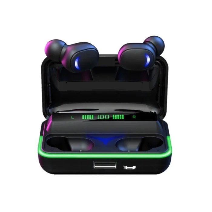 BUĞZ RGB Aydınlatmalı, Aktif Gürültü Önlemeli, Düşük Gecikmeli TWS Bluetooth Kulaklık