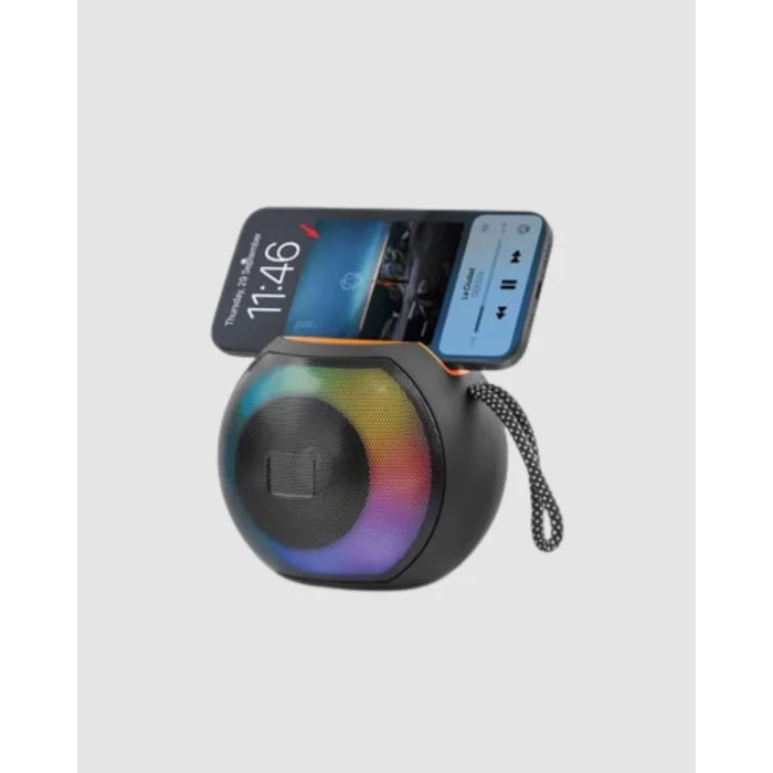 BUĞZ RGB Işıklı Bluetooth Hoparlör – 360° Stereo Ses ve 8 Saat Çalma Süresi - Lisinya