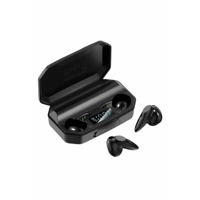  Rgb Işıklı Çift Mikrofonlu Siyah Profesyonel Oyuncu Kulaklığı Kablosuz Kulakiçi