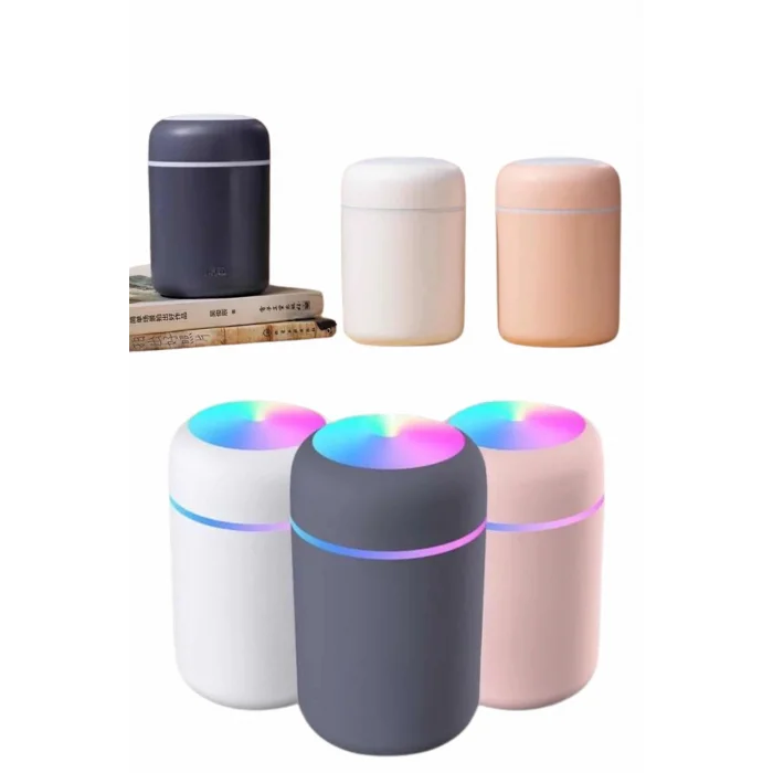 BUĞZ Rgb Işıklı Ulrasonik Ledli Hava Nemlendirici Buhar Makinesi Buhardanlık
