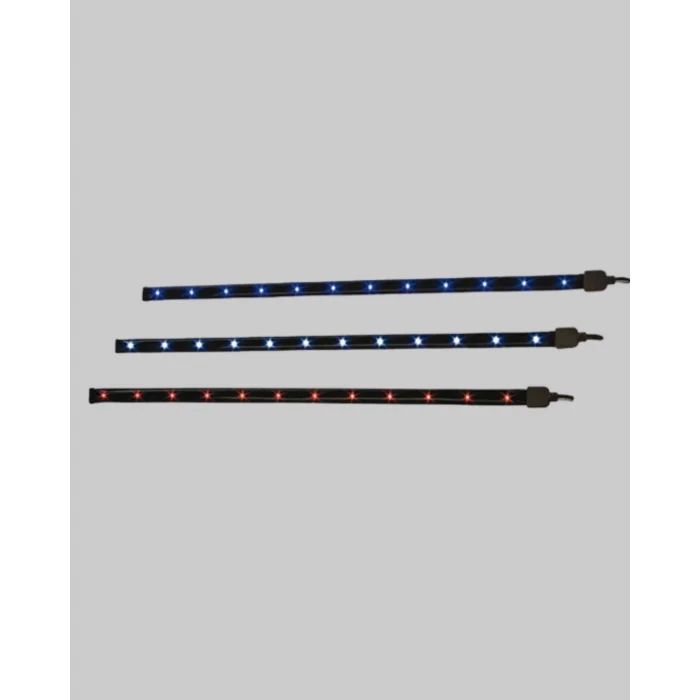 BUĞZ RGB LED Dış Ve İç Mekan Süsleme Işığı 10 Çubuklu Şerit