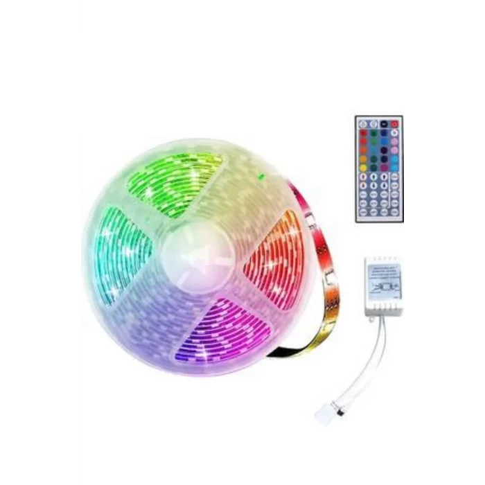 BUĞZ RGB Neon Şerit Led Lamba 10 Metre İç Mekan Tasarımına Uygun