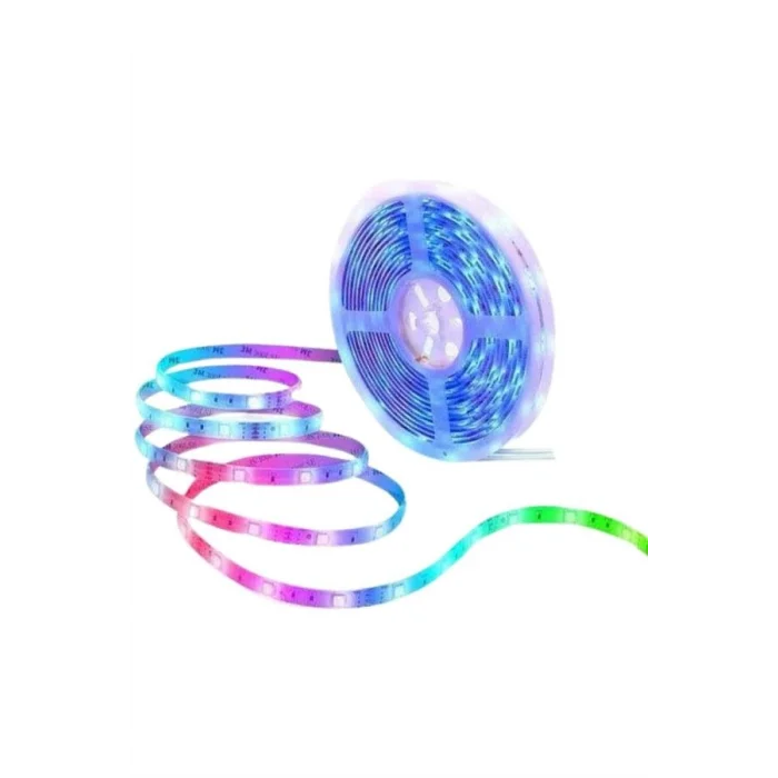 BUĞZ RGB Neon Şerit Led Lamba 10 Metre İç Mekan Tasarımına Uygun - Lisinya