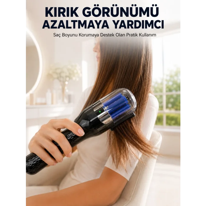 BUĞZ RH-6668 Kablosuz Saç Düzeltici Şarjlı Elektrikli Bakım Makinesi Yeni Nesil