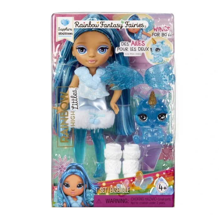 BUĞZ RH Littles Gökkuşağı Perisi Bebekleri Sapphire Bradshaw