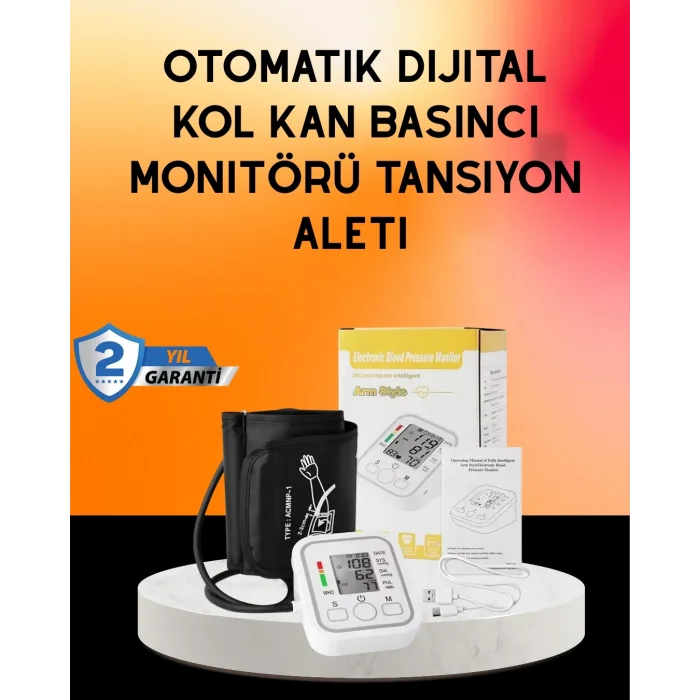 BUĞZ Ritmi Tespit Özellikli Dijital Tansiyon Aleti