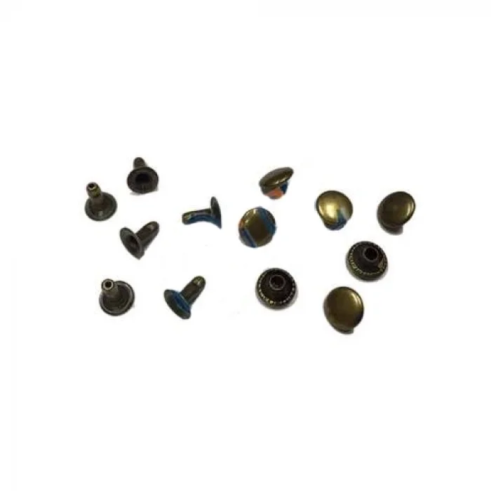 BUĞZ Rivet Perçin - 12mm, Antik, 1000 Adet