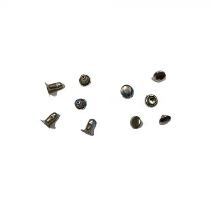 BUĞZ Rivet Perçin - 6mm, Nikel, 1000 Adet