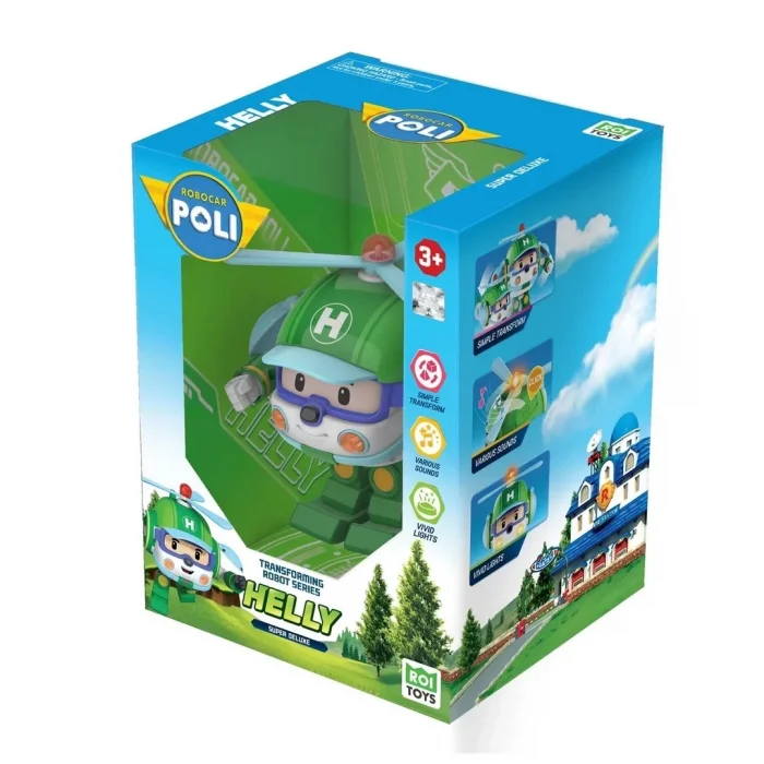  Robocar Poli Büyük Transforming Robot Helly
