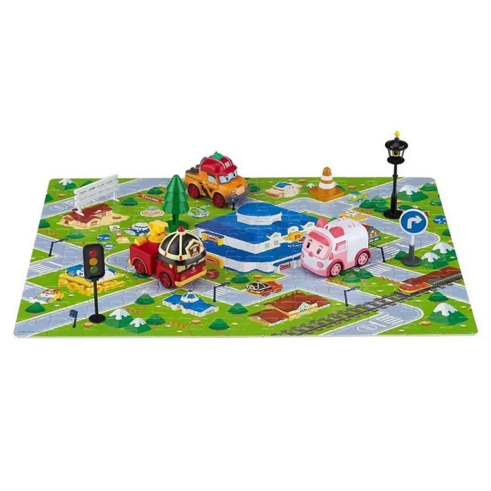  Robocar Poli Gogo City Series Oyun Seti