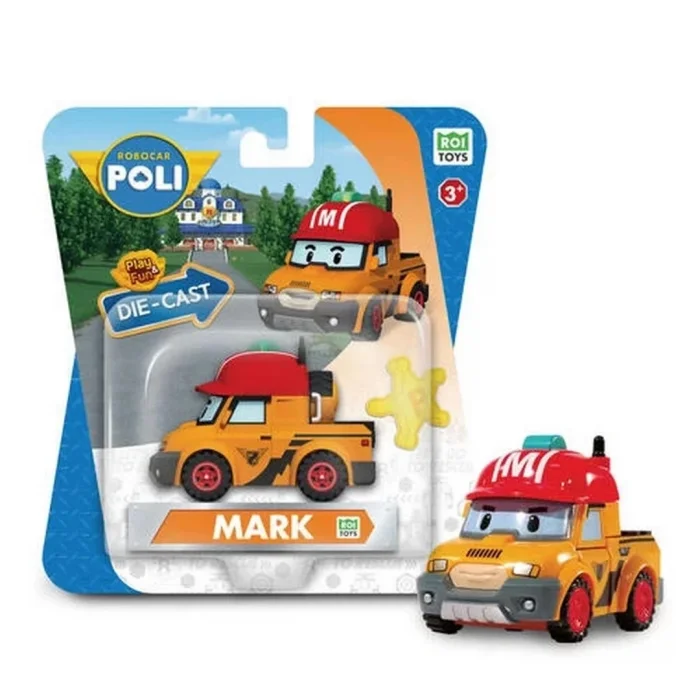  Robocar Poli Metal Araç Karakter Figür Mark