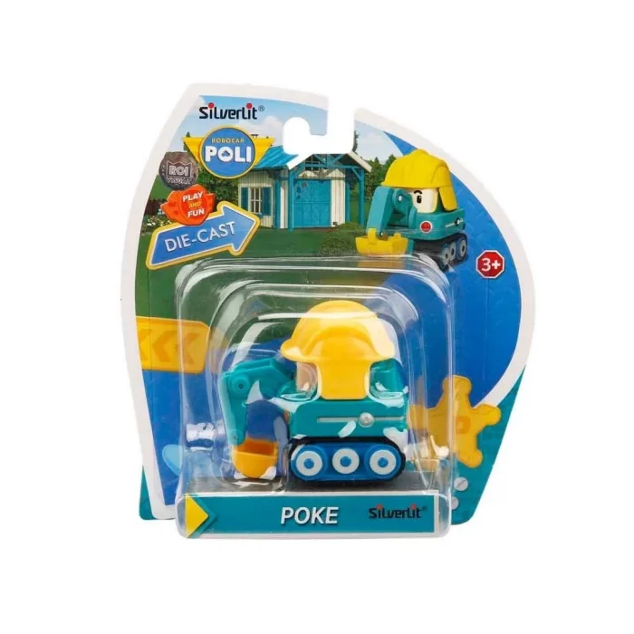  Robocar Poli Metal Araç Karakter Figür Poke
