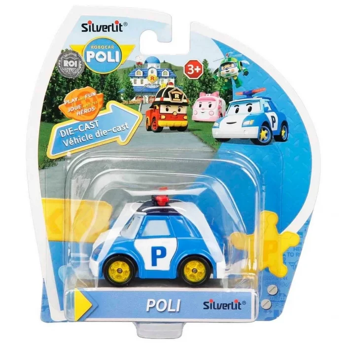  Robocar Poli Metal Araç Karakter Figür Poli
