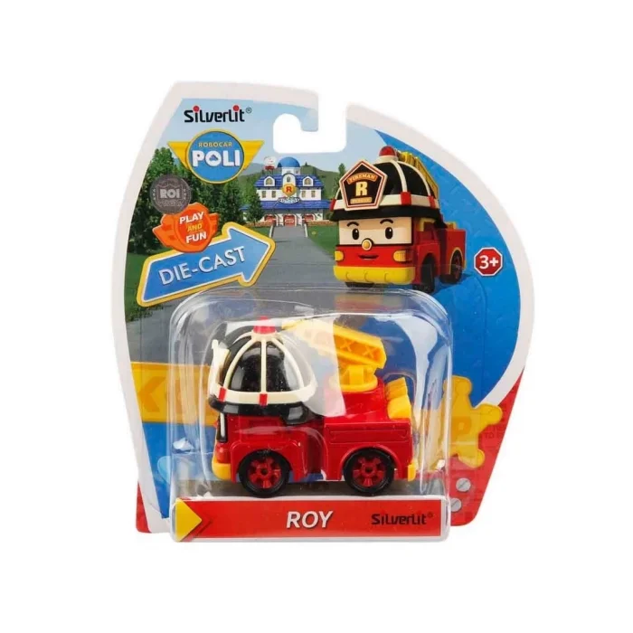  Robocar Poli Metal Araç Karakter Figür Roy
