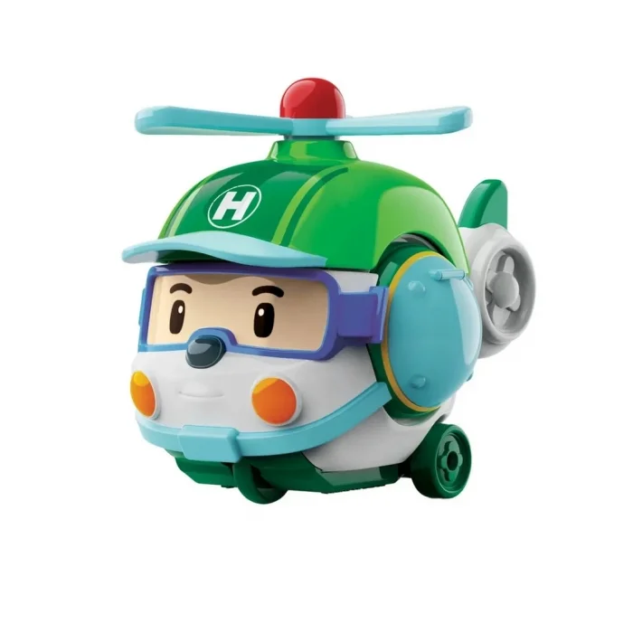 BUĞZ Robocar Poli Mini Kasabanın Kurtarma Araçları 4lü