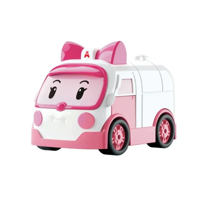 BUĞZ Robocar Poli Mini Kasabanın Kurtarma Araçları 4lü
