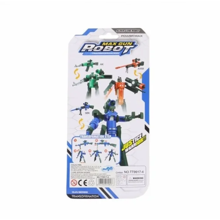  Robota Dönüşen Mavi Silah