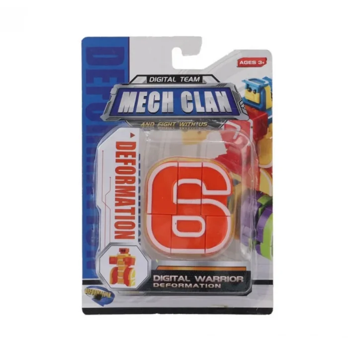  Robota Dönüşen Rakam- Altı